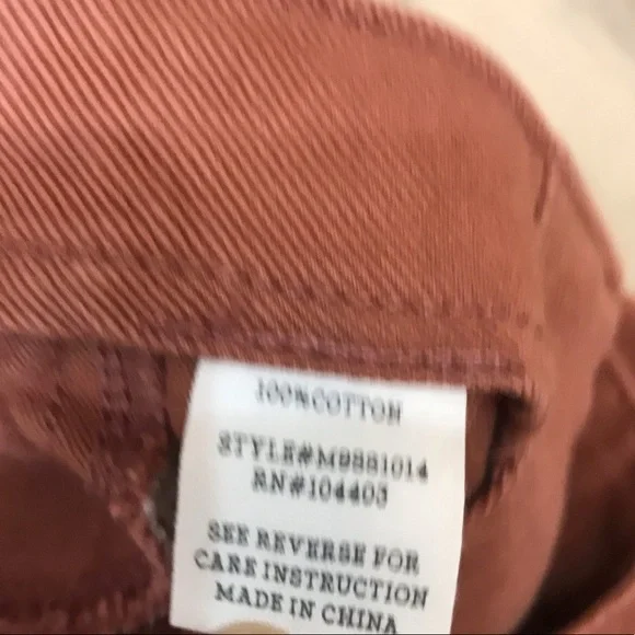 NWT Day to Day Blu Pepper Rust skirt sz Large - Picture 6 of 8